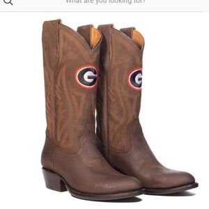 Georgia Bulldogs Women’s cowboy boots 9.5 **but 8.5 is recomd college gameday